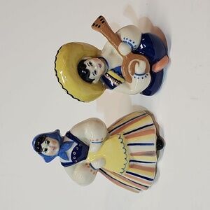 Vintage Handpainted Ceramic Arts Studio (CAS) Pepita + Pepe Figurine Set - AS IS